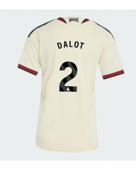 Manchester United Diogo Dalot #2 Maglia Gara Terza Repliche 2026-27 Donna Maniche Corte Manchester United Diogo Dalot #2 Maglia Gara Terza Repliche 2026-27 Donna Maniche Corte